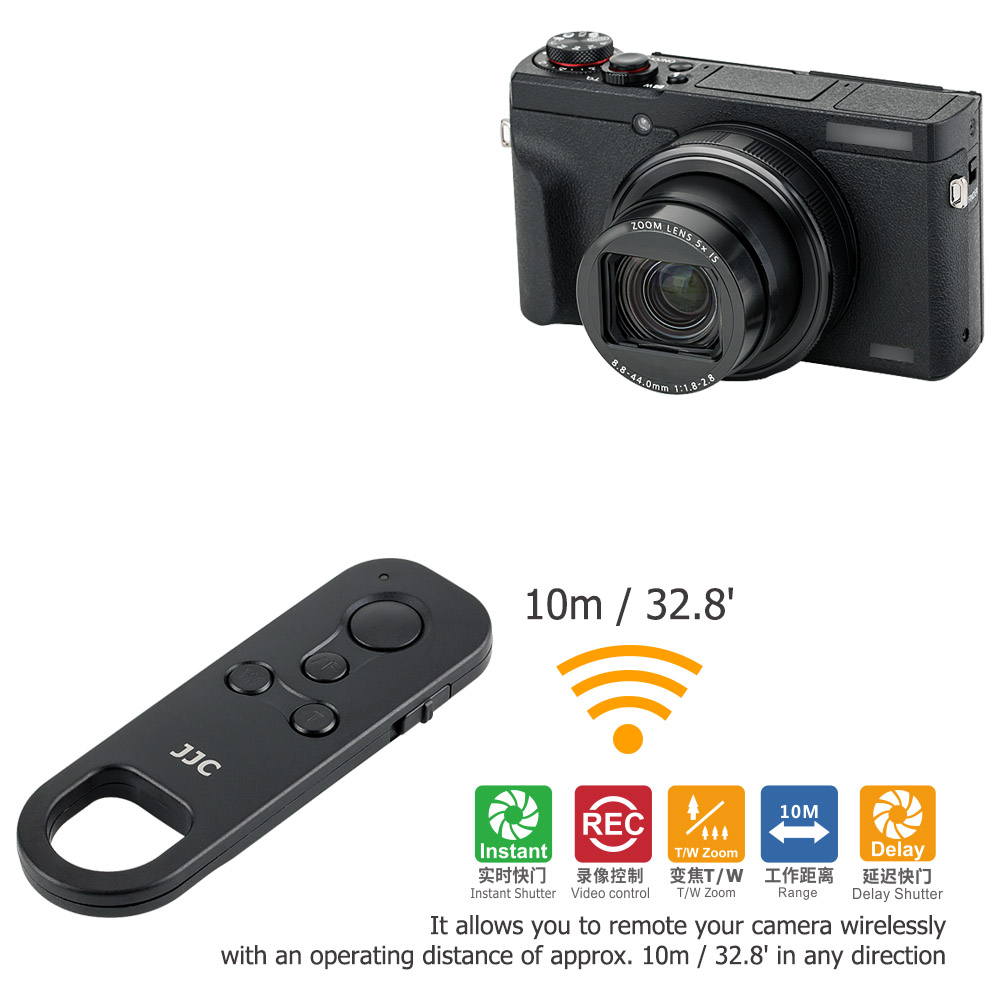 Canon Camera Eos M50 Mark Ii - JJC BR-E1 Bluetooth Điều Khiển Từ