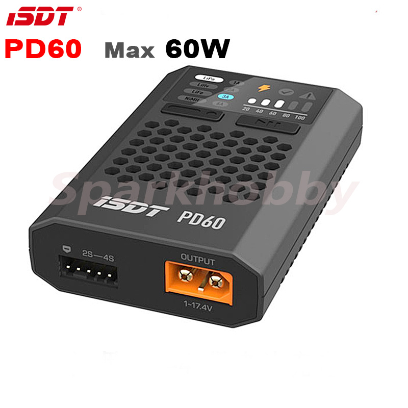 ISDT PD60 60W 6A Nhanh Thông M - đánh giá và giá Drone Battery Smart