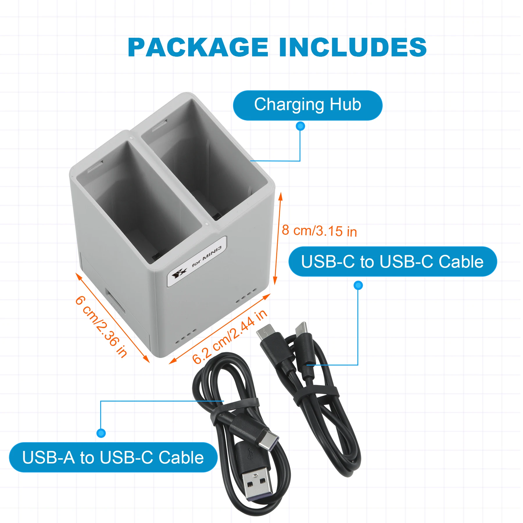 Charger Hub for DJI Mini 4 Pro - đánh giá và giá Drone Battery Smart