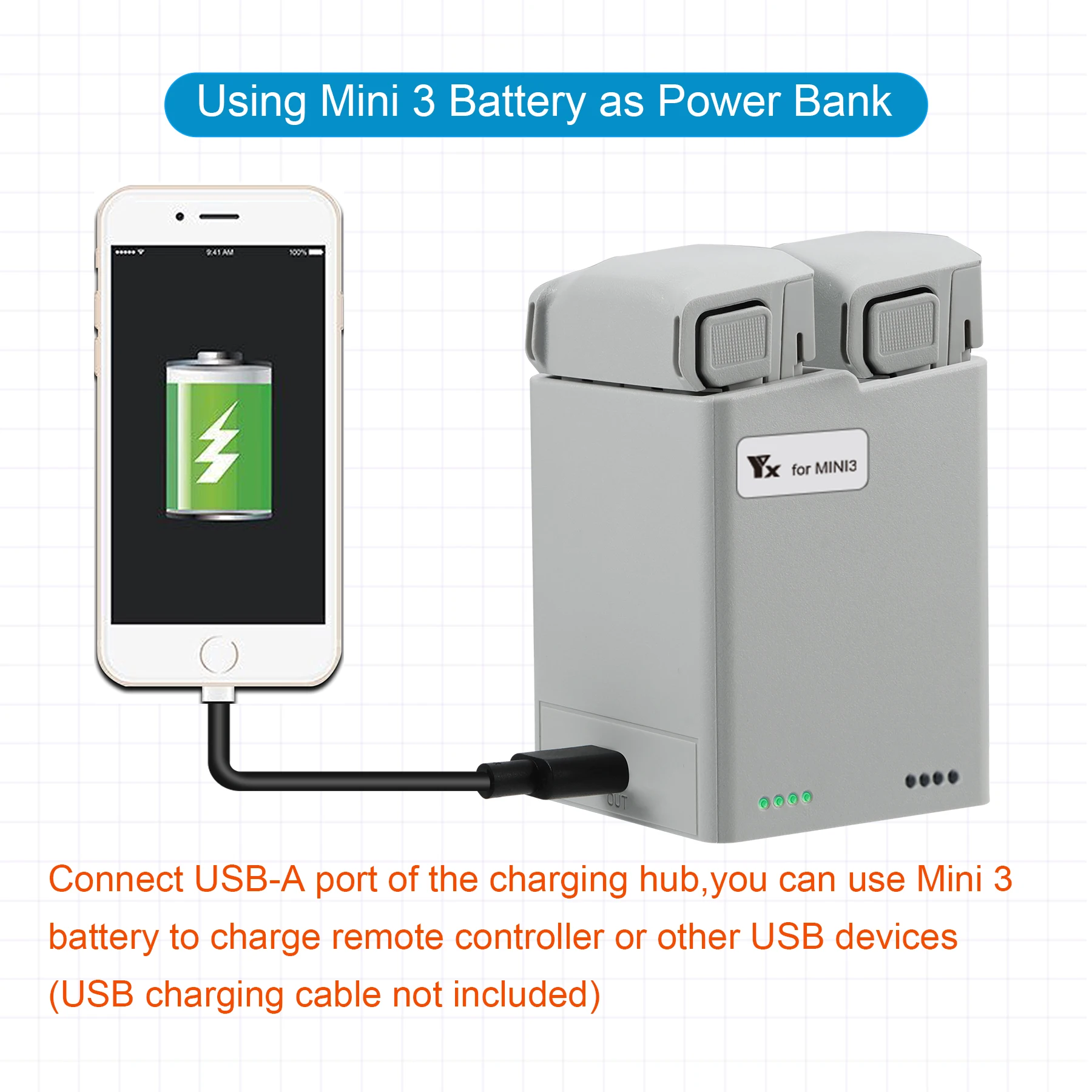 Charger Hub for DJI Mini 4 Pro - đánh giá và giá Drone Battery Smart
