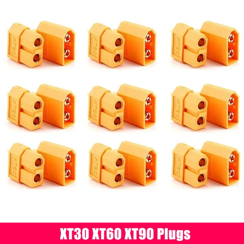 XT60 Bullet Connectors Male Fe - đánh giá và giá Drone Battery Connector