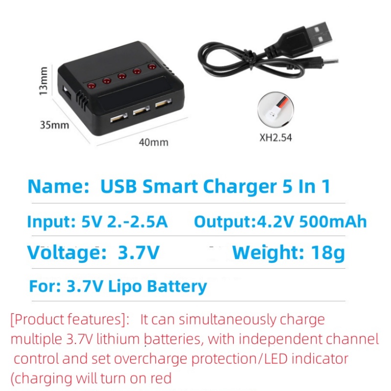 Syma X5HW X5HC X5C X5SW 3.7V 5 - đánh giá và giá Drone Battery Charger