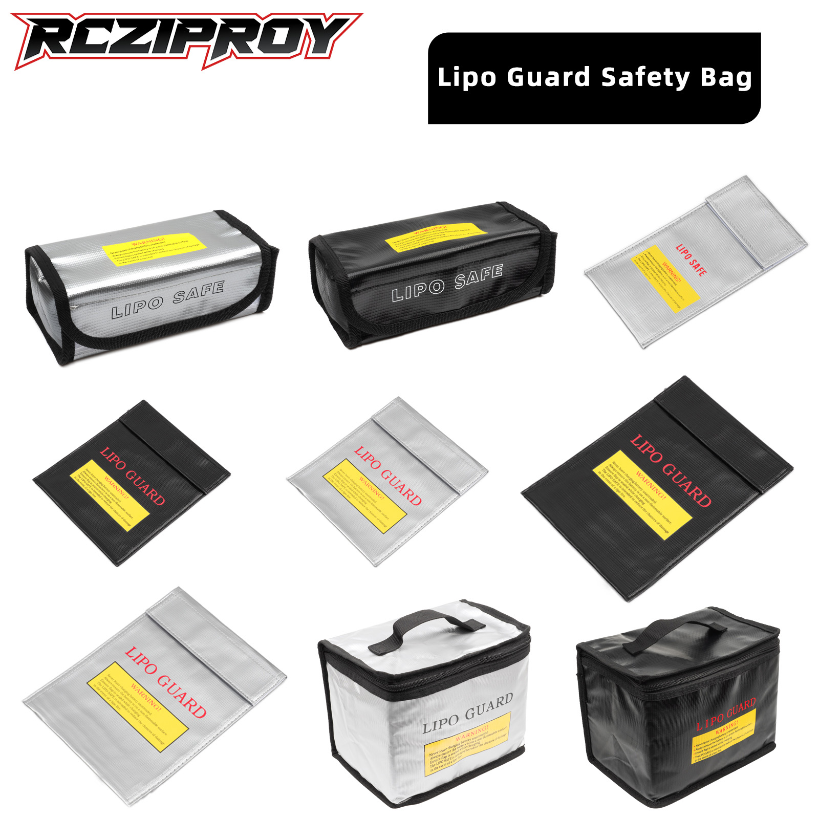 RCZIPROY Lipo Battery Safe Bag - đánh giá và giá Drone Battery Bag