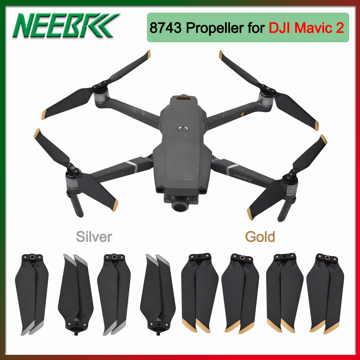4/8PCS 8743 Propeller Low-Nois - đánh giá và giá Drone Battery Smart