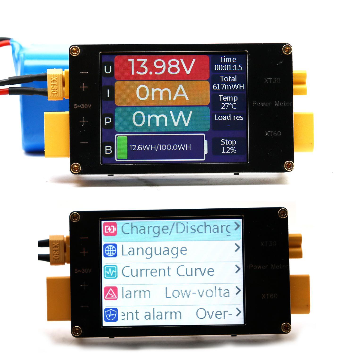 2.4Inch Display Power Meter XT - đánh giá và giá Drone Battery Voltage Checker