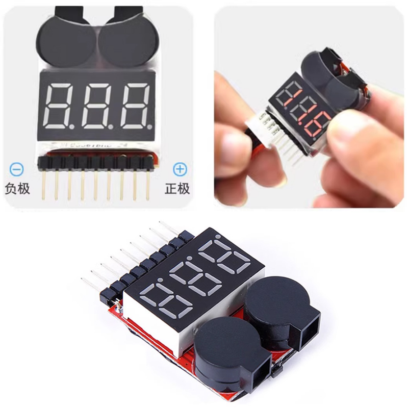 RC Car Cell Checker BB ring Li - đánh giá và giá Drone Battery Voltage Checker