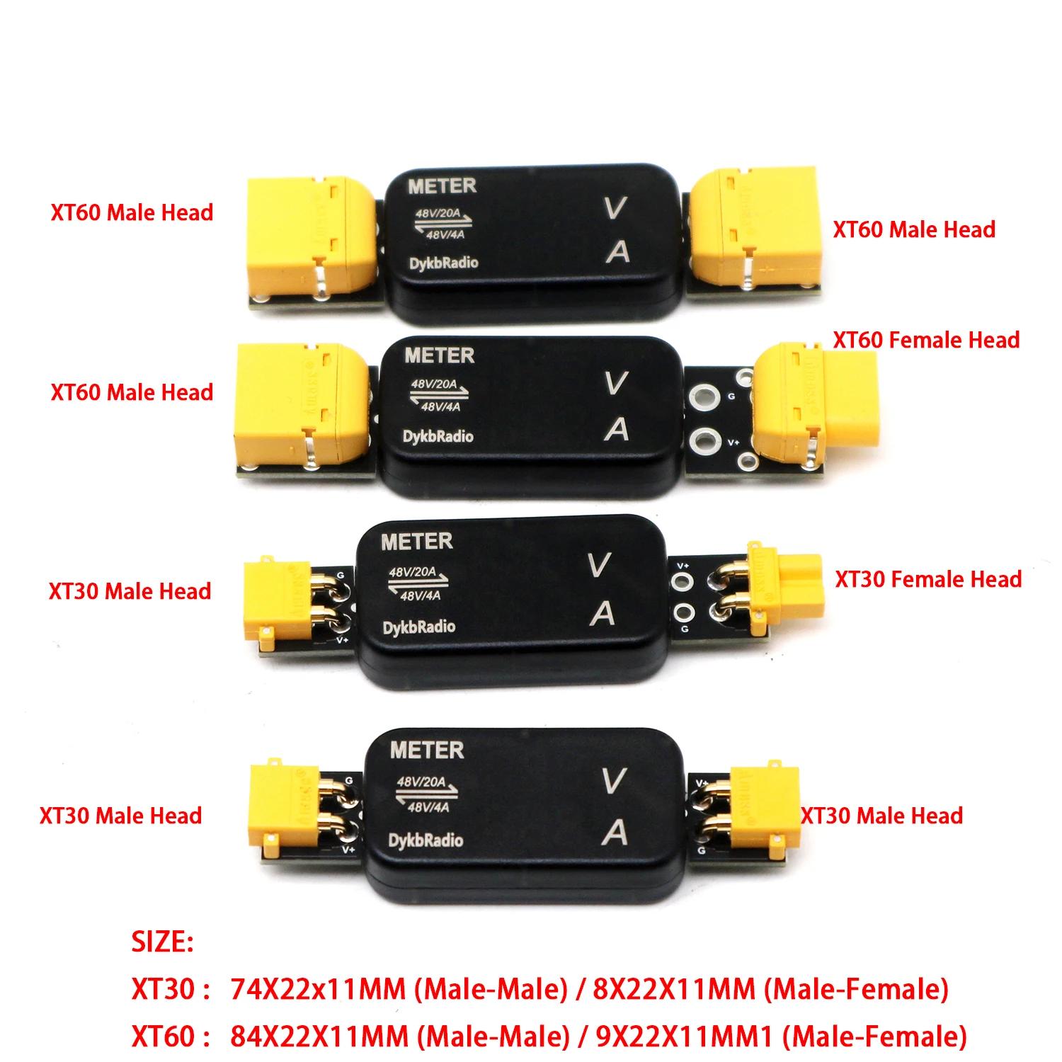 USB XT60 XT30 Voltmeter Ammete - đánh giá và giá Drone Battery Voltage Checker