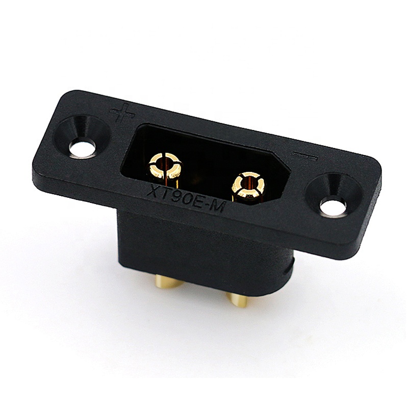 30PCSAmass Black XT90E-M Panel - đánh giá và giá Drone Battery Connector