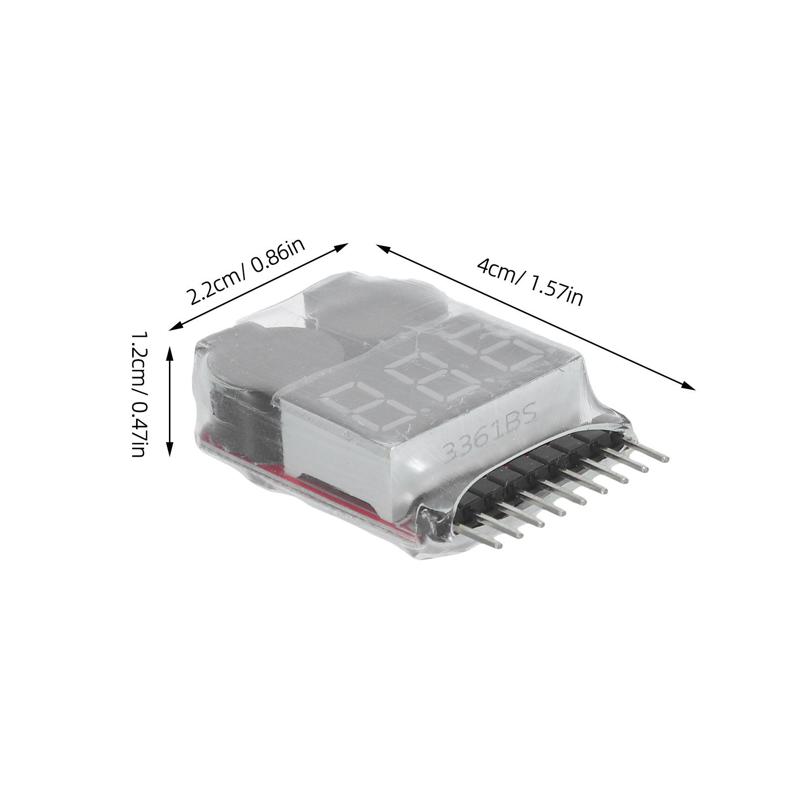 2Pcs Lipo Battery Voltage Test - đánh giá và giá Drone Battery Voltage Checker