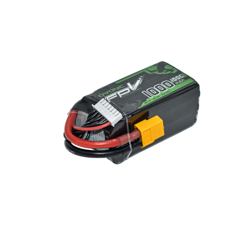 2Pcs OVONIC 1000mAh 100C 22.2V - đánh giá và giá Drone Battery 6S