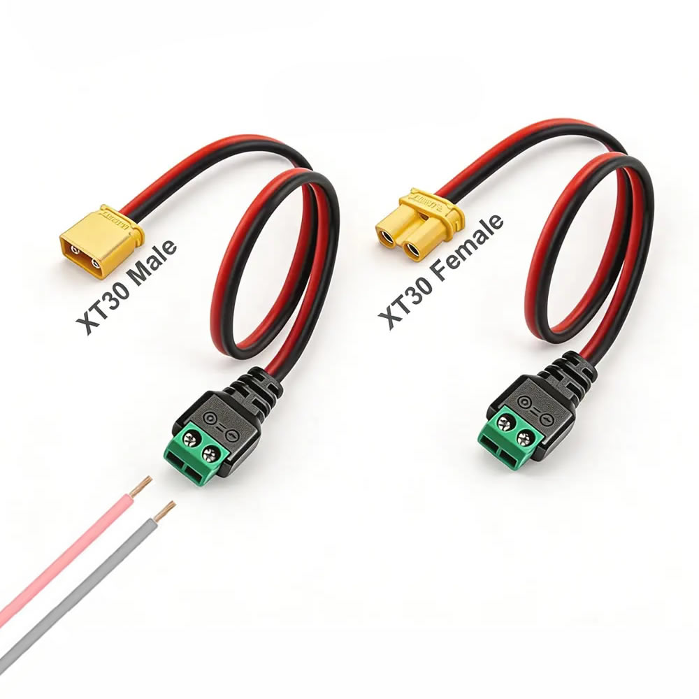 XT30 Male Female Connector Plu - đánh giá và giá Drone Battery Connector