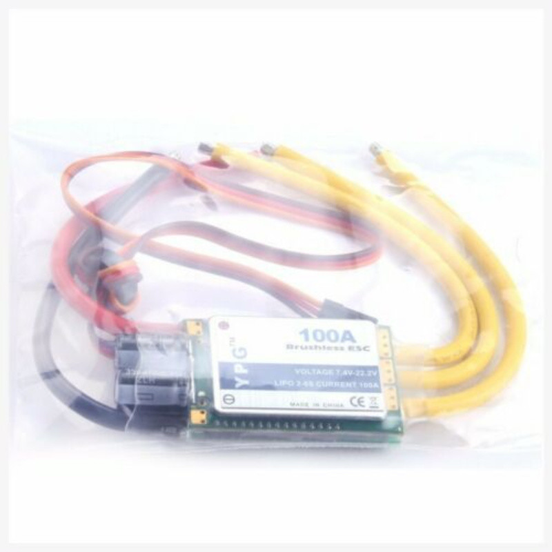 YPG 100A ESC 2 ~ 6S SBEC Không - đánh giá và giá Drone Battery 6S