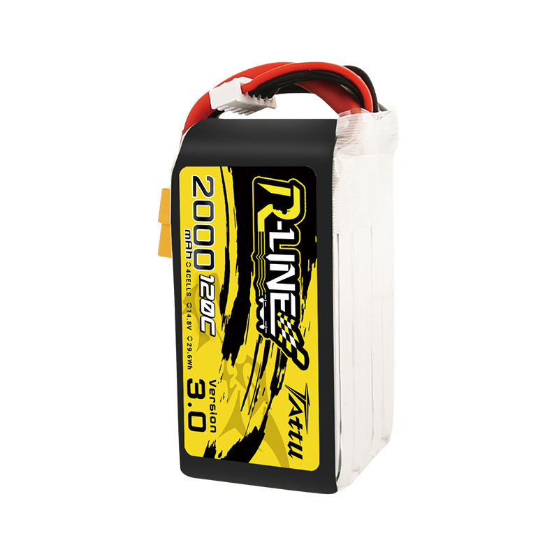 HOT TATTU R-LINE 3.0 120C 2000 - đánh giá và giá Drone Battery 4S