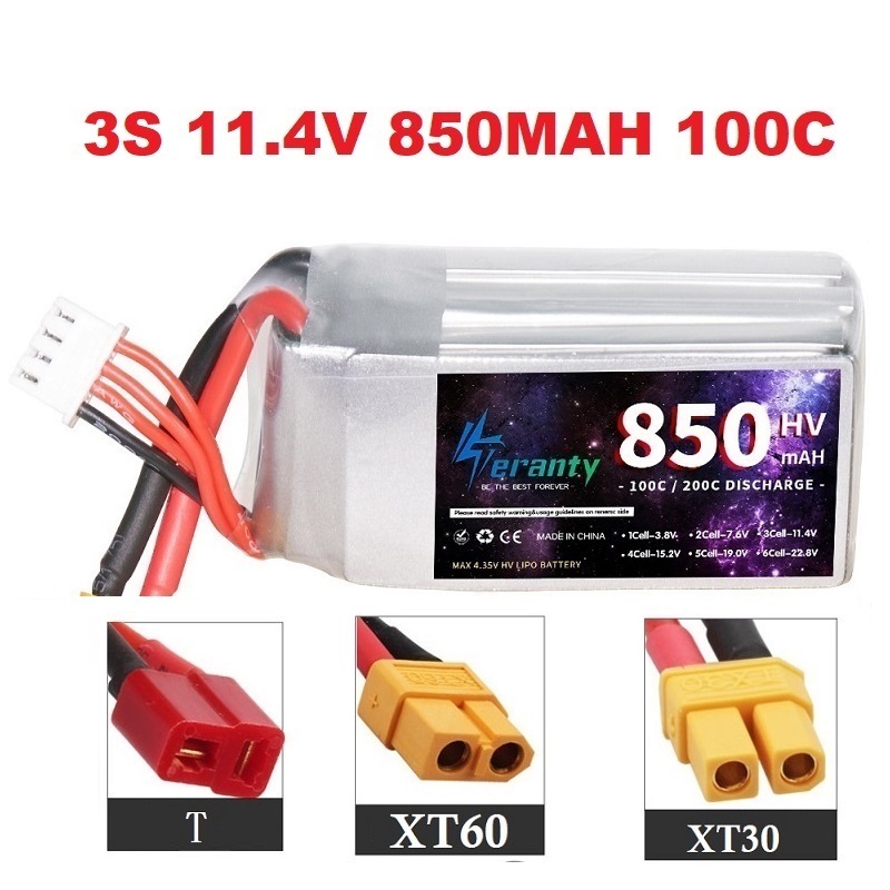1/2/3PCS TERANTY 3S 11.4V Lipo - đánh giá và giá Drone Battery Connector